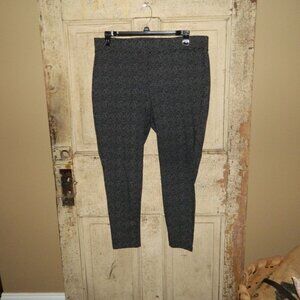 Old Navy Black with White Dots Leggings Size XL (TT-3)